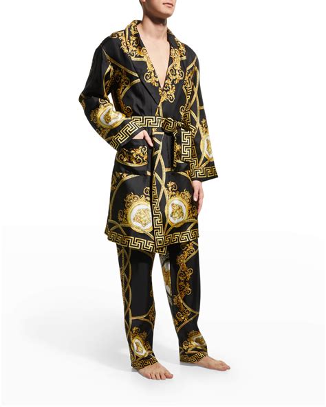 men's versace robes
